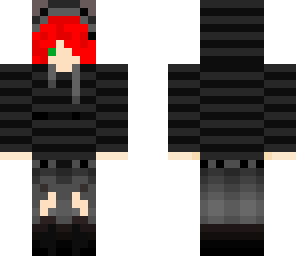 emo with red hair