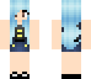 blue hair