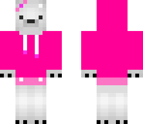 pink hoodie polar