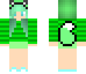 green wolf girl