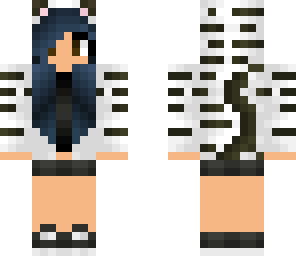 white tiger girl