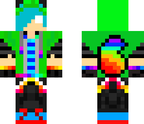 rainbow derp twin
