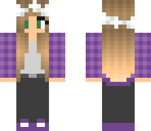 plaid girl