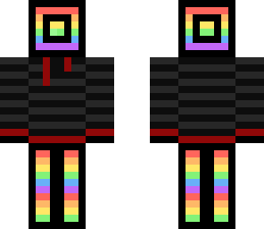 amazing cmd rainbow skin 2