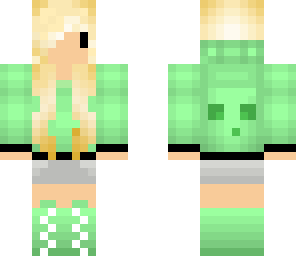 chibi slime girl