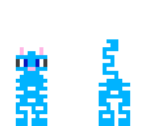 blue kitty