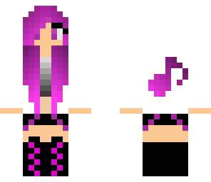 purple music girl