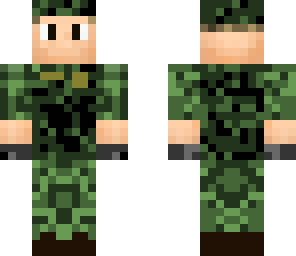 camo soldier