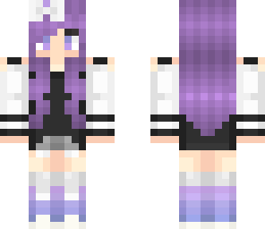purple girl edit