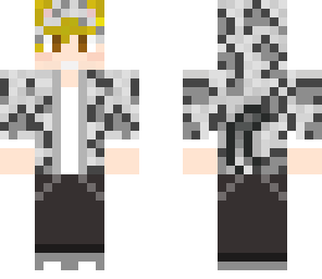 blonde snow leopard boy