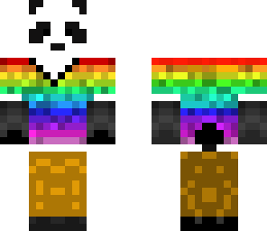 panda rainbow victory