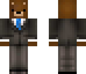 bear in a tuxedo