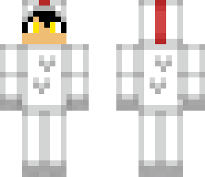 boy with chicken suit