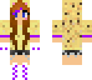 cute purple ocelot