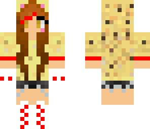cute red ocelot girl