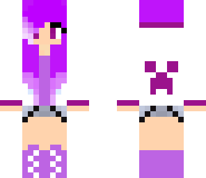 purple creeper girl