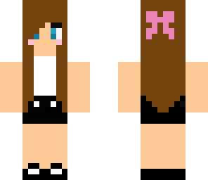 blushing tween girl