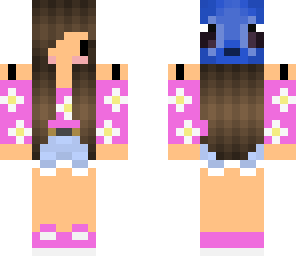 stitch beanie girl