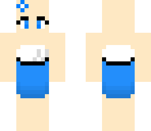 blue summer dress base