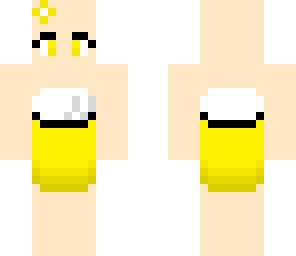 yellow summer dress base