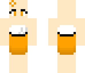 orange summer dress base