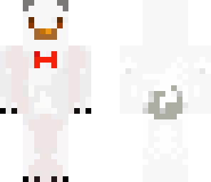 bowtie polar bear
