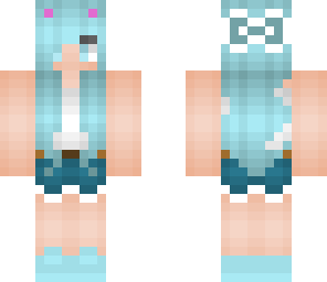 blue hair edit