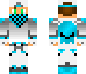 blue skull guy