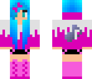 hot pink music girl