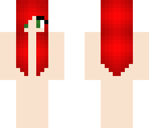 red hairbase straight hair