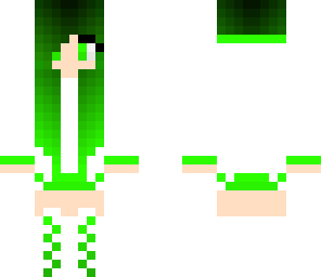 green hoodie girl