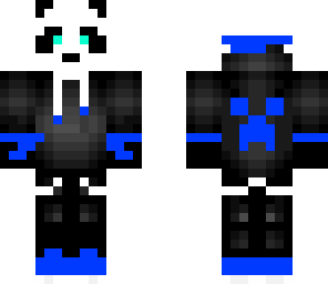 blue panda
