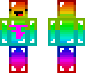 rainbow pink faze