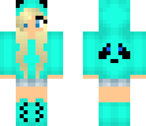 favorit blue panda gril