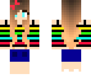 rainbow girl