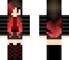 cute girl  - skin damaged