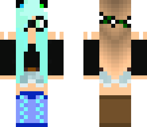 blue hair nerd