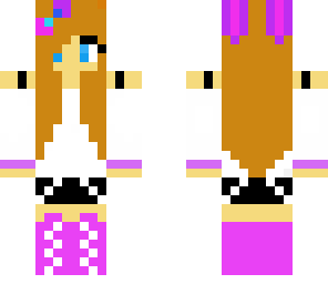 half regular half bunny girl