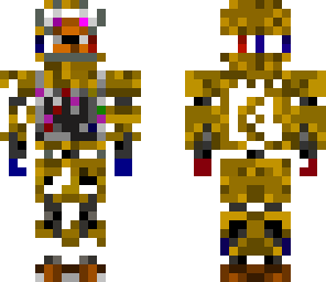 witherd chica by thintedfatted