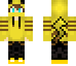 pikachu skin v2 made by mlgskins
