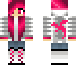 pink dragon girl