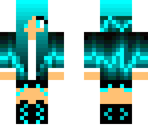 blue hair edit
