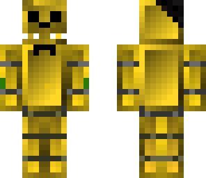 Old Golden Freddy Minecraft Skins