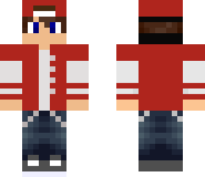 college boy dark red