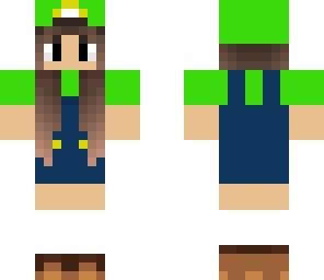 luigi girl by butt crack 101