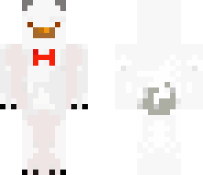 bowtie polar bear