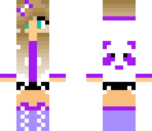 cute panda girl
