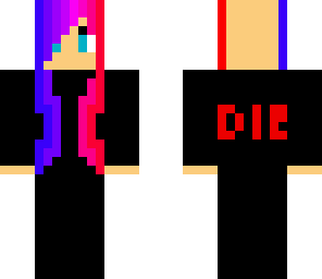 dark cloak girl