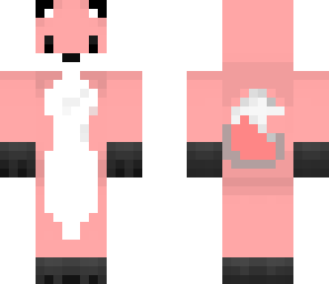 cute pink fox