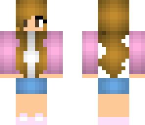 cute pink girl